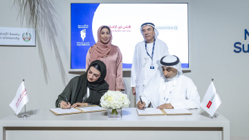 Photo: UAE University and Dubai Media Council announce strategic partnership at Arab Media Summit 2025