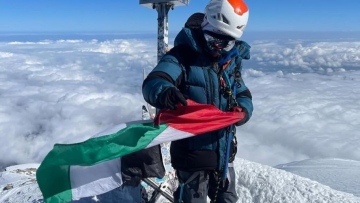 Photo: Fatima Al Awadhi becomes youngest Emirati to summit Europe's highest peak